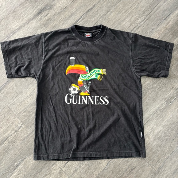 Guinness Other - Guinness T-Shirt Men’s XL Black Ireland Toucan Soccer Pint Beer St Patrick’s Day